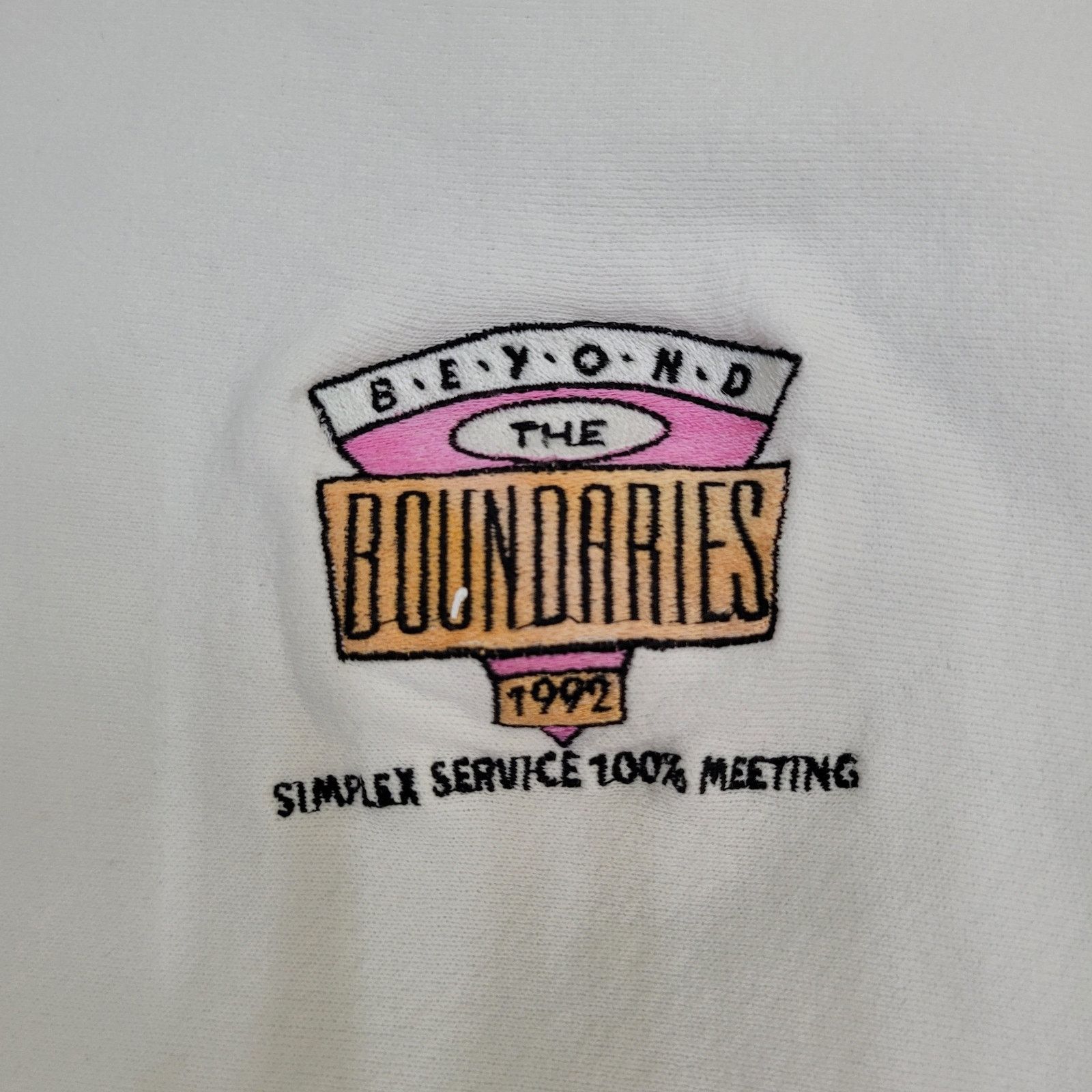 Lee Vintage 1992 Boundaries Sweatshirt Womens XL 23x25 USA Size XL / US 12-14 / IT 48-50 - 14 Thumbnail