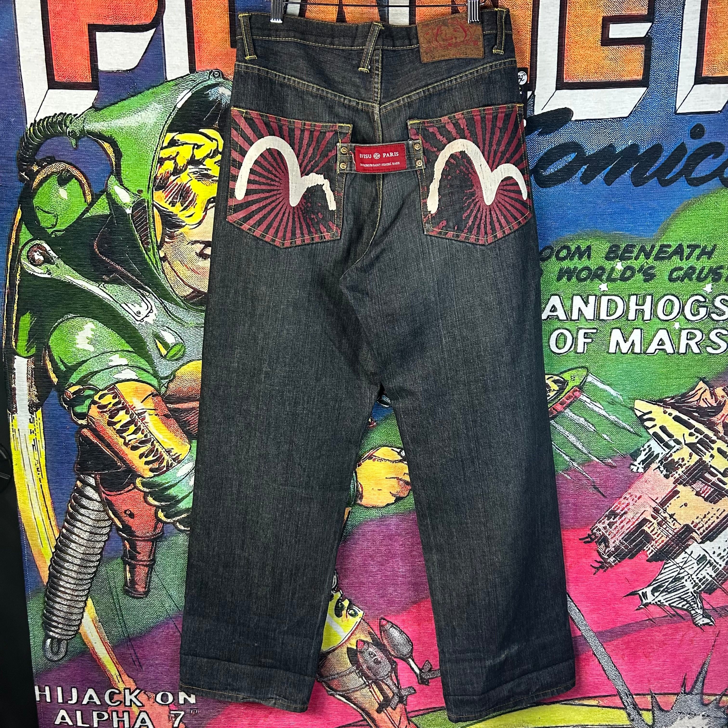 Evisu Evisu Jeans 32 x 34 - 175/80A - Dye Denim | Grailed