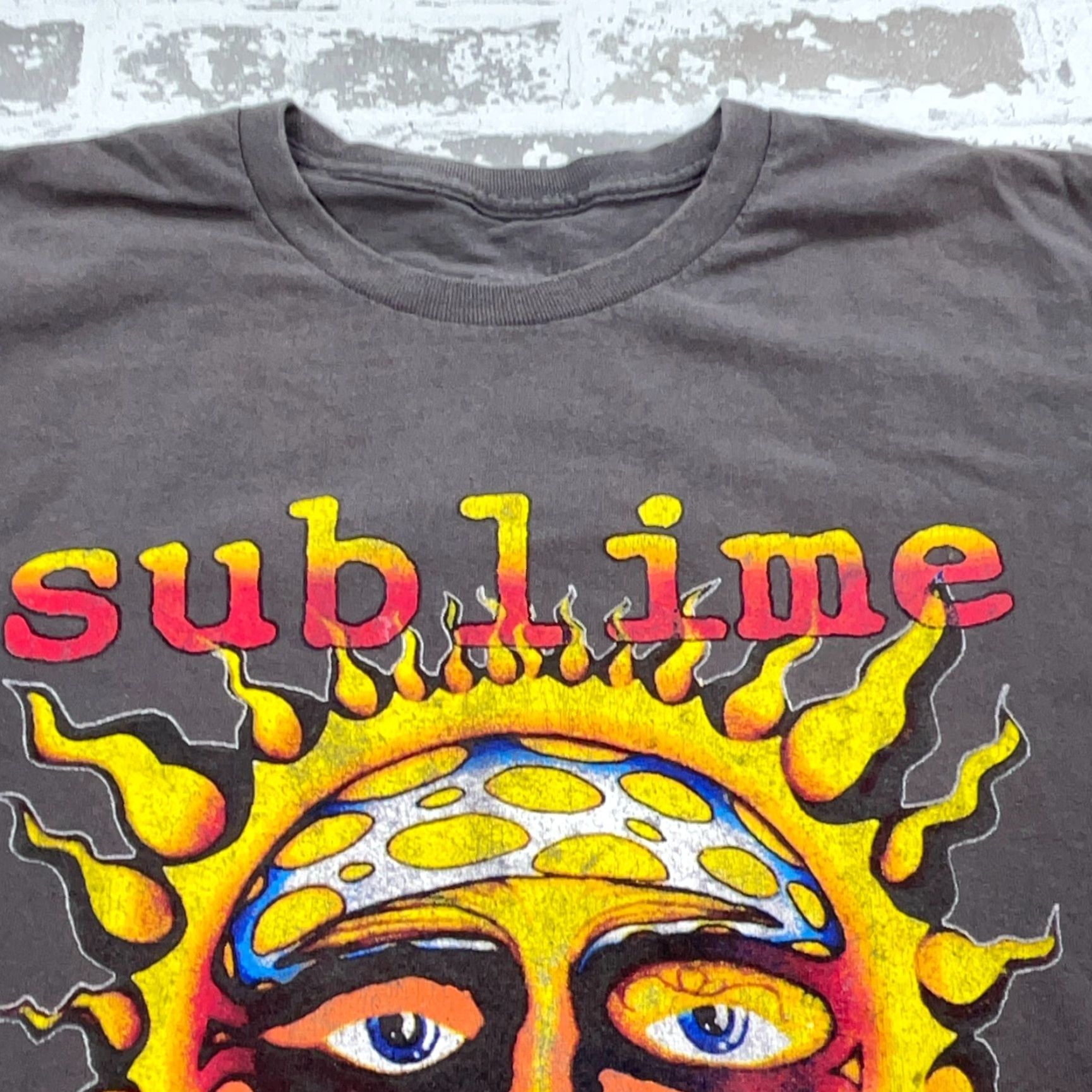 Vintage VINTAGE Sublime T-Shirt Men XL Crew Neck Band Logo Concert Music Gray Short Sleeve Classic Rock 2000s Size US XL / EU 56 / 4 - 4 Thumbnail