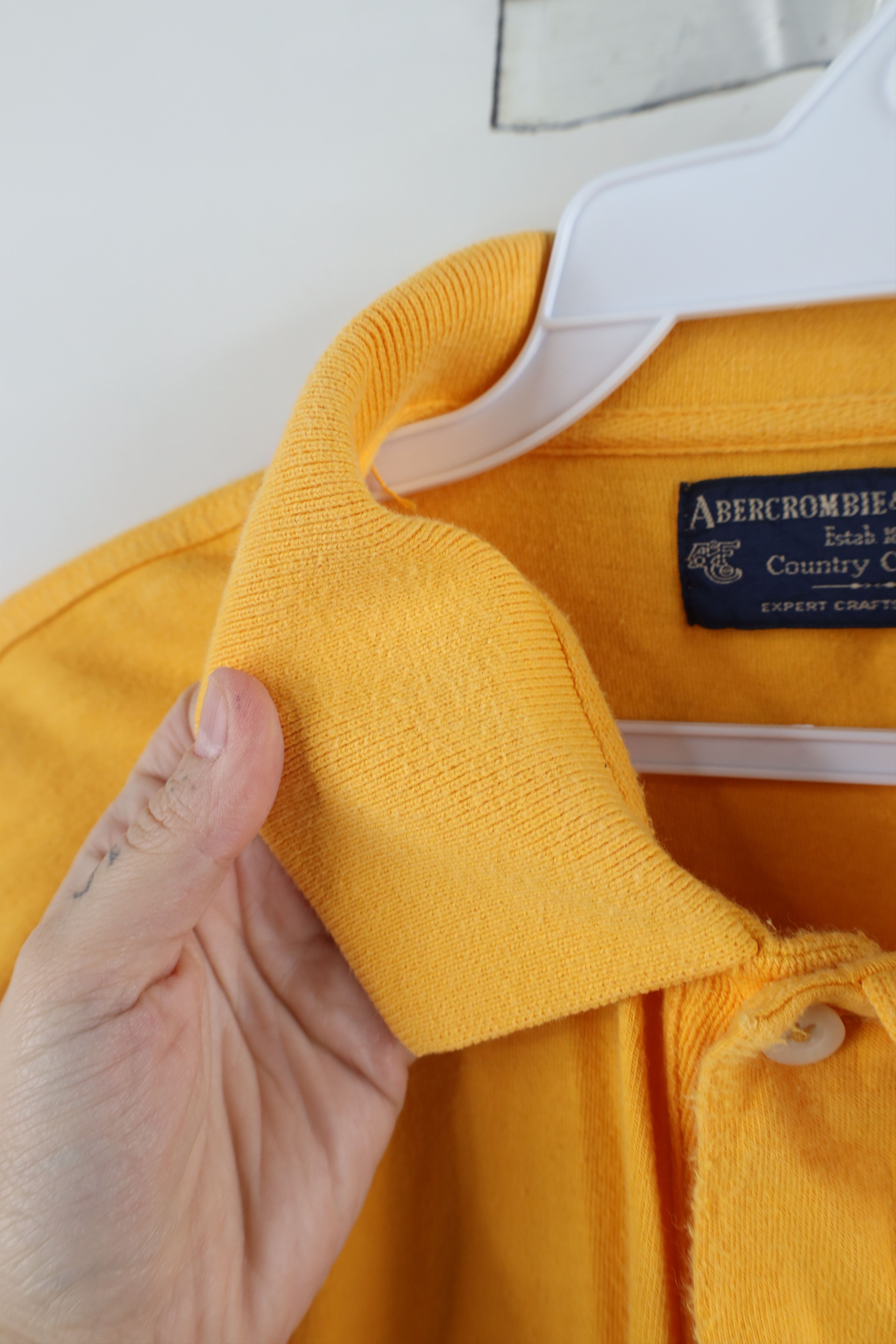 Abercrombie & Fitch × Vintage Vintage 90s Abercrombie & Fitch Country Clothes Dye Polo Size US XL / EU 56 / 4 - 10 Thumbnail