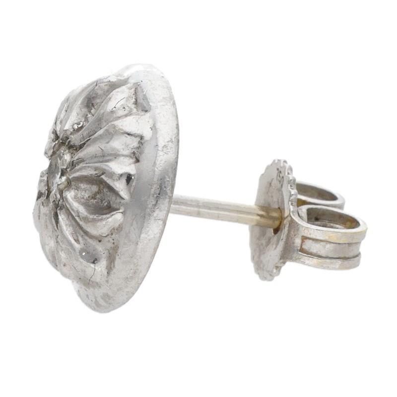 Chrome Hearts chrome hearts diamond 18K White Gold Stud Cross earring Size ONE SIZE - 5 Thumbnail