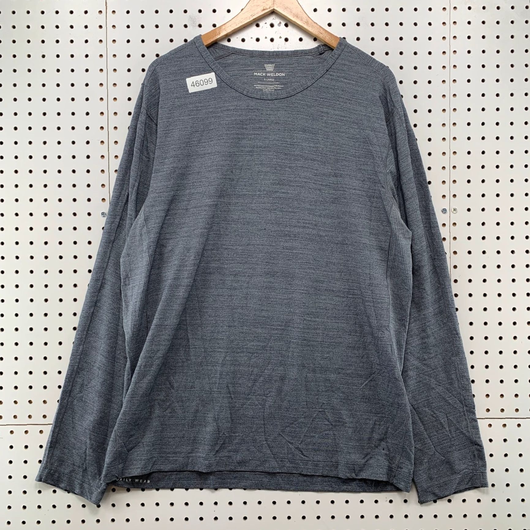 Vintage Mack Weldon Active Shirt Men XL Gray Long Sleeve Workout Performance Shirt Size US XL / EU 56 / 4 - 2 Thumbnail