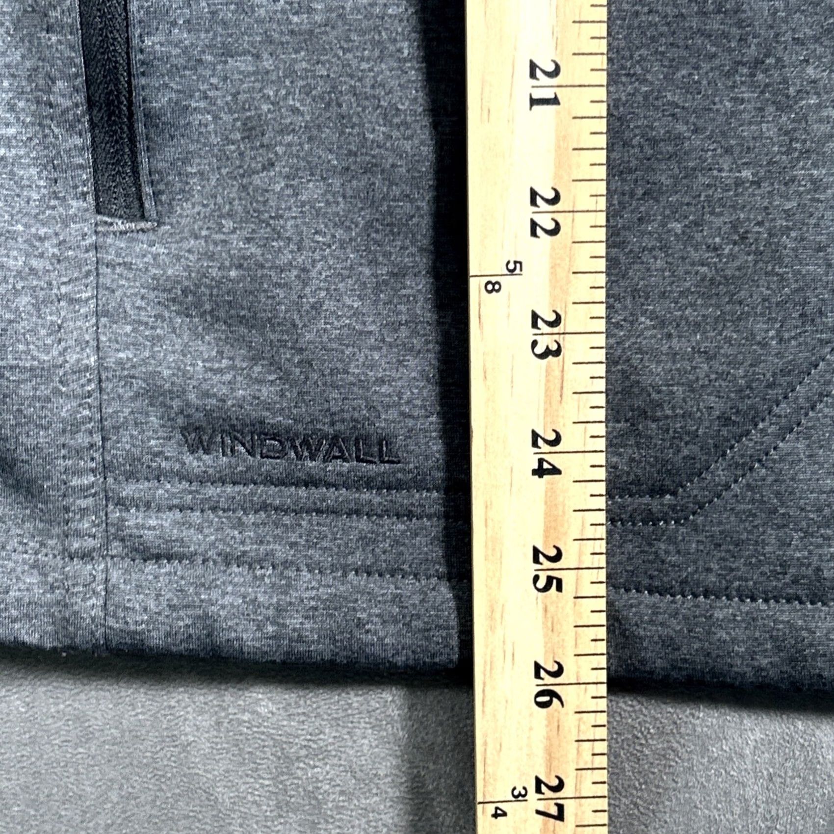The North Face The North Face Apex Canyonwall Windwall Vest Mens M Gray Full Zip Pockets Size US M / EU 48-50 / 2 - 6 Thumbnail