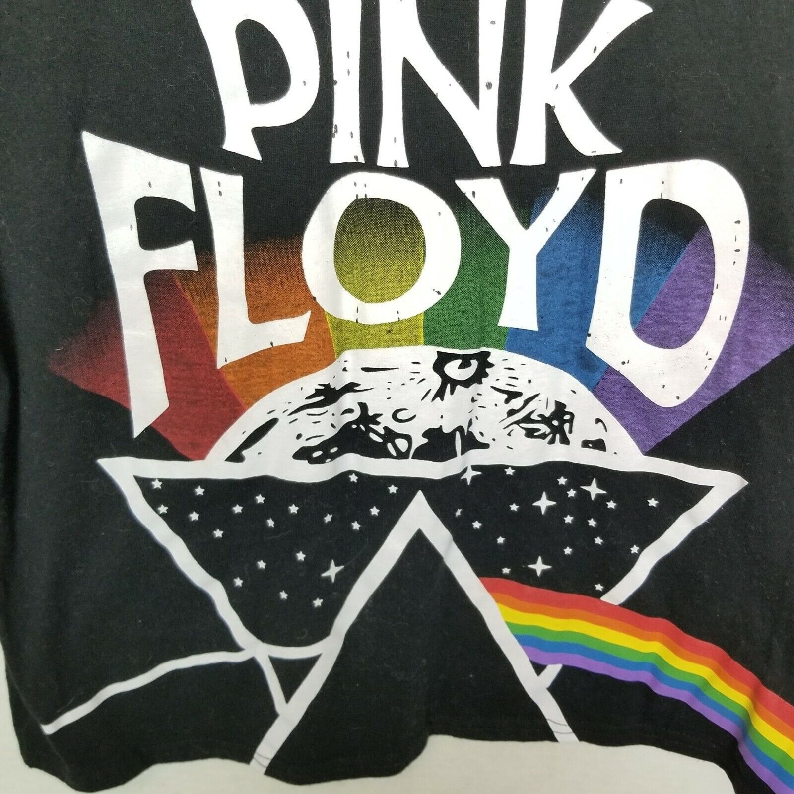 Pink Floyd Pink Floyd Womens Crop Band Tee Sz M Concert Graphic T-Shirt Size M / US 6-8 / IT 42-44 - 3 Thumbnail