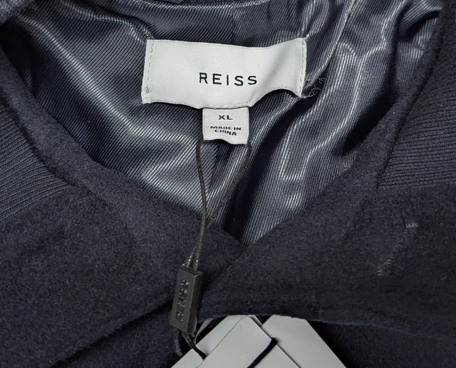 Reiss REISS Wool Blend Field Jacket Navy XL Size US XL / EU 56 / 4 - 6 Thumbnail