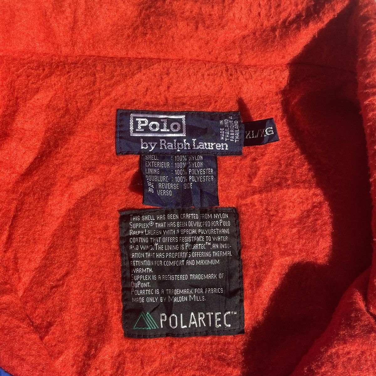 Polo Ralph Lauren Polo Hi Tech Fleece Vest – Ralph Lauren – 90s Vintage OG Size US XL / EU 56 / 4 - 4 Thumbnail