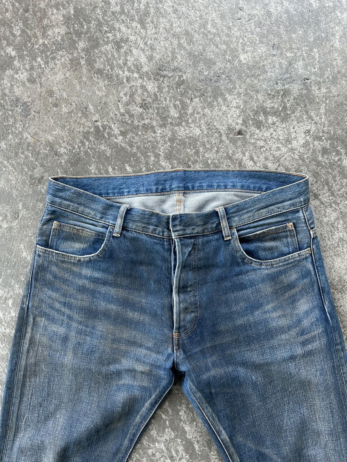 Balmain Balmain Homme SS13 Dirty Wash Jeans Size US 34 / EU 50 - 3 Thumbnail