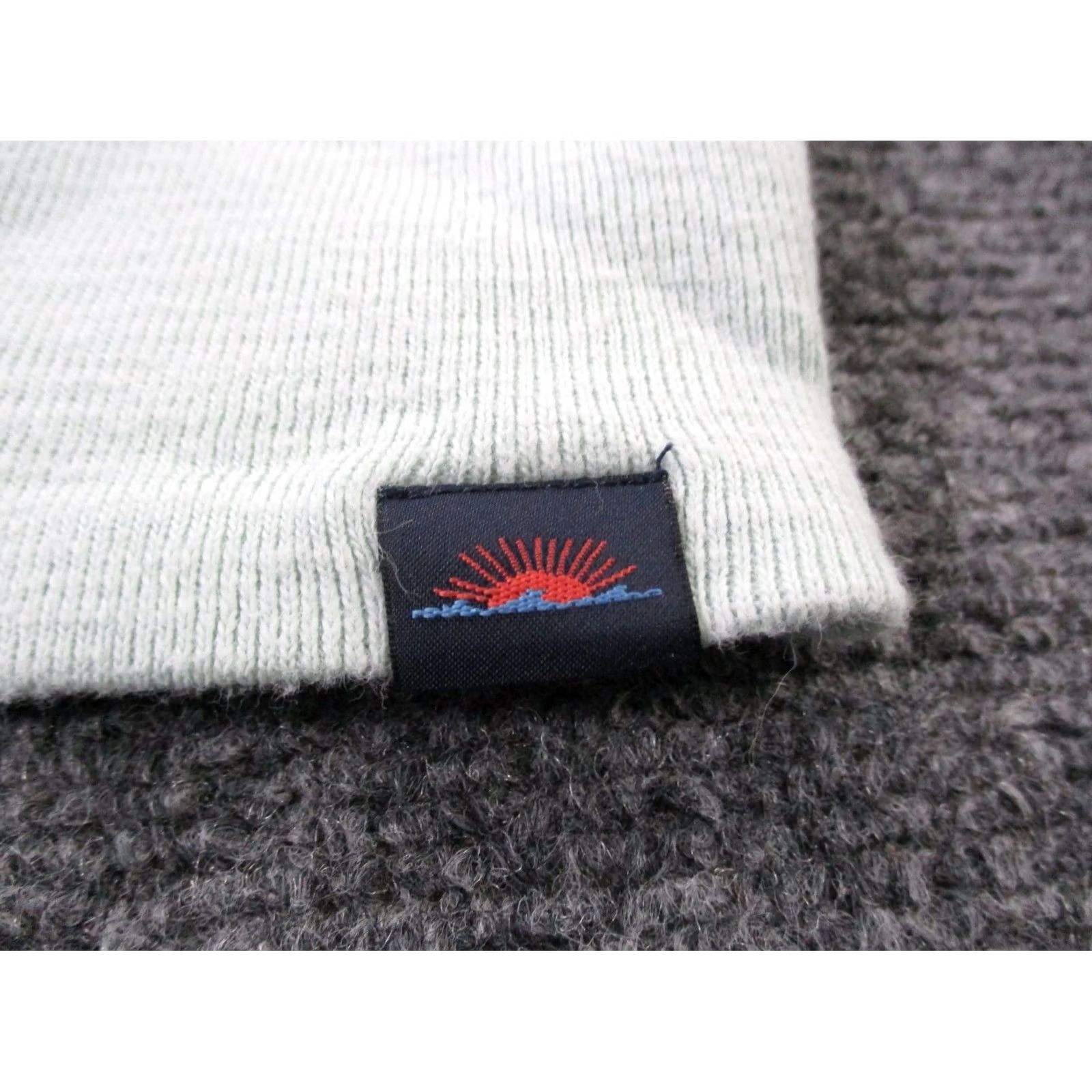 Faherty Faherty Hoodie Womens S Green Logo Pullover Knit Cotton Hooded Pockets V-Neck Casual Activewear Modern Outdoor Size S / US 4 / IT 40 - 6 Thumbnail