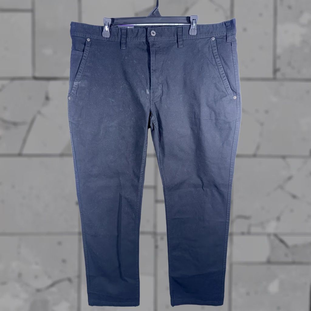 Eddie Bauer NWT Eddie Bauer Classic Fit Canvas Utility Pants Mens 40x32 Black Canvas Chino Style Pants Mens Regular 40x32 Size US 40 / EU 56 - 1 Thumbnail