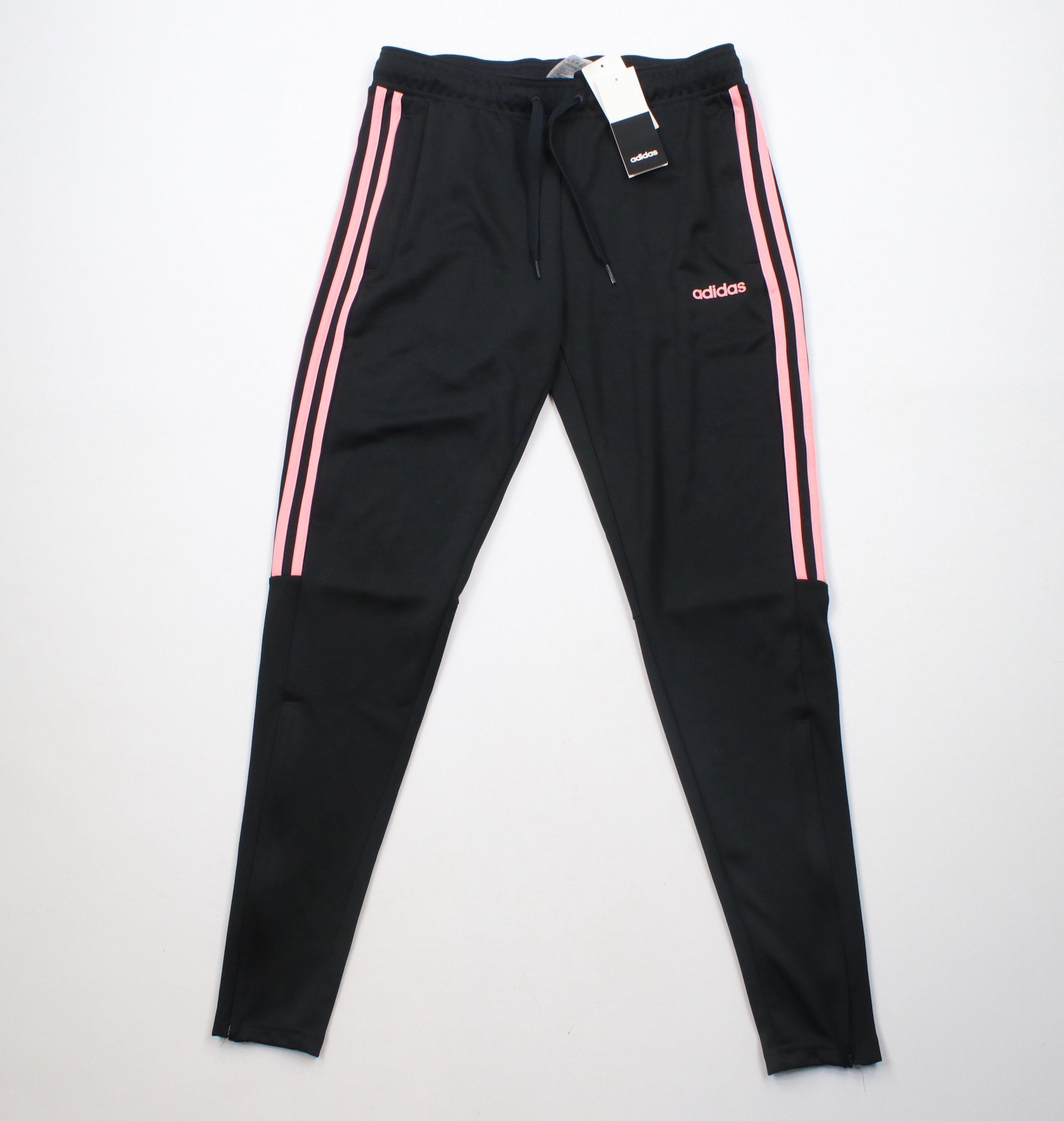 Adidas × Vintage New Adidas Striped Tapered Leg Soccer Warm Up Sweatpants Size 28" / US 6 / IT 42 - 1 Thumbnail
