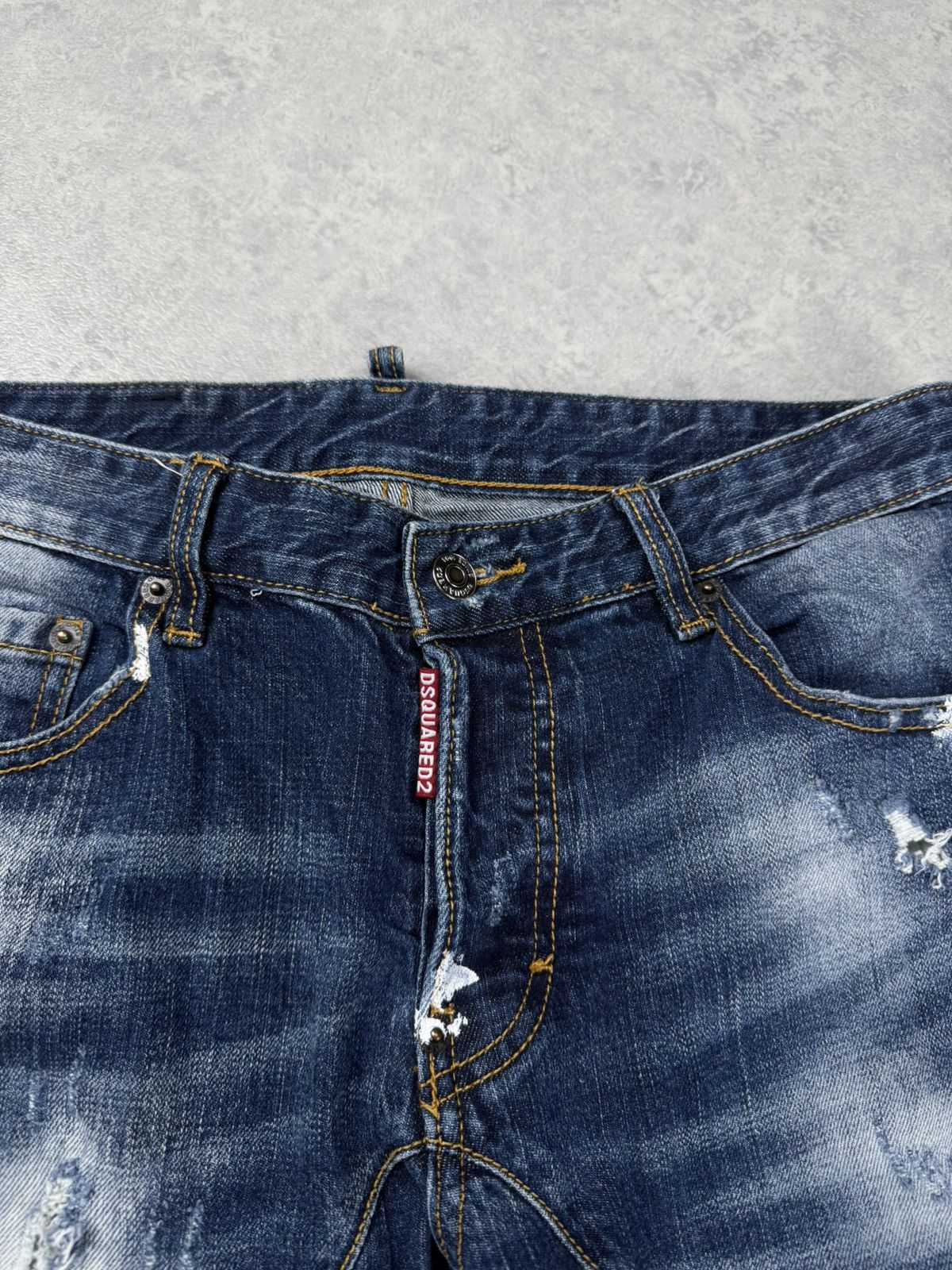 Dsquared2 Dsquared2 Kenny Twist Distressed Jeans Cropped Size 46 Size US 30 / EU 46 - 6 Thumbnail
