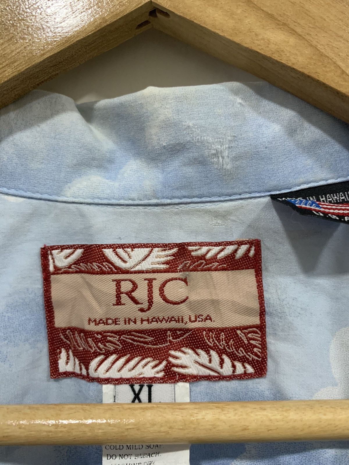 Vintage RJC Hawaii Short Sleeve Button Up Hawaiian Sz XL VTG Size US XL / EU 56 / 4 - 13 Thumbnail