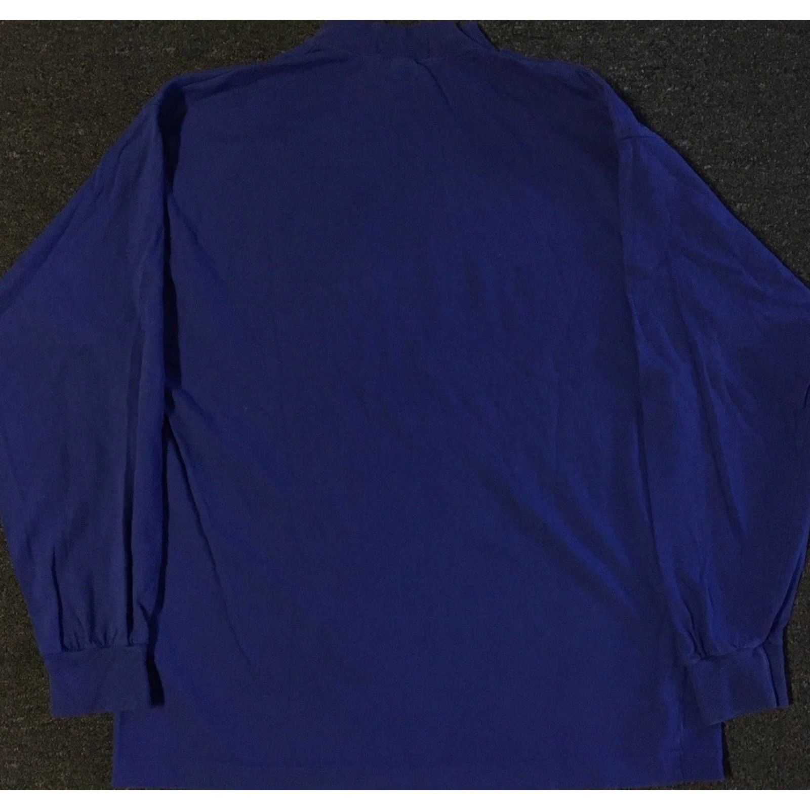 Vintage VINTAGE Paramount Pictures 90s Faded Promo Shirt M Long Sleeve Mock Neck Blue Men T-Shirt Grunge Movie TV Show Hollywood Size US M / EU 48-50 / 2 - 7 Thumbnail