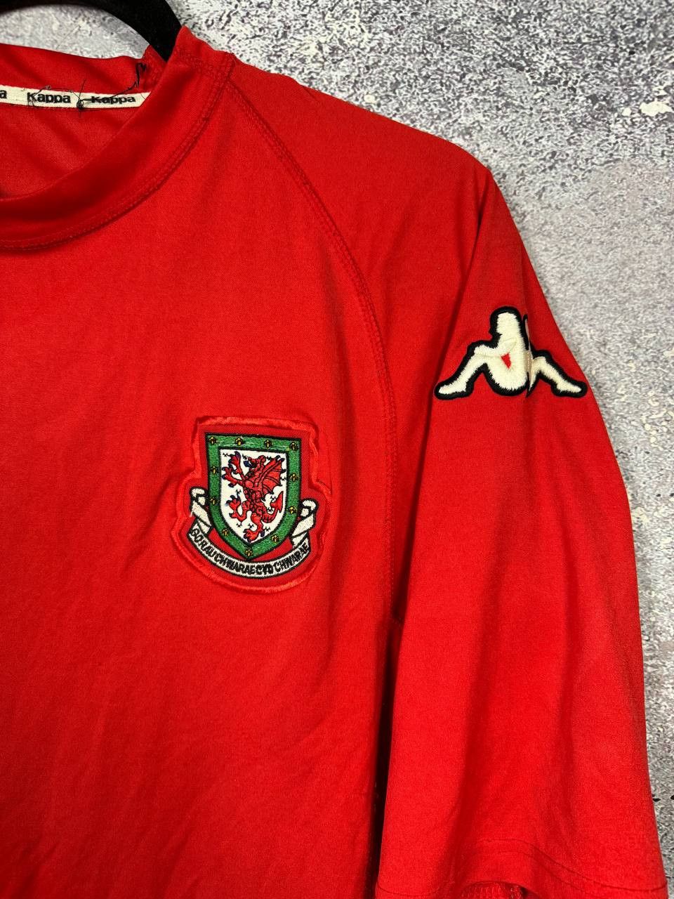 Kappa Wales National Team 2002/04 Kappa Soccer Jersey Medium Size US M / EU 48-50 / 2 - 5 Thumbnail