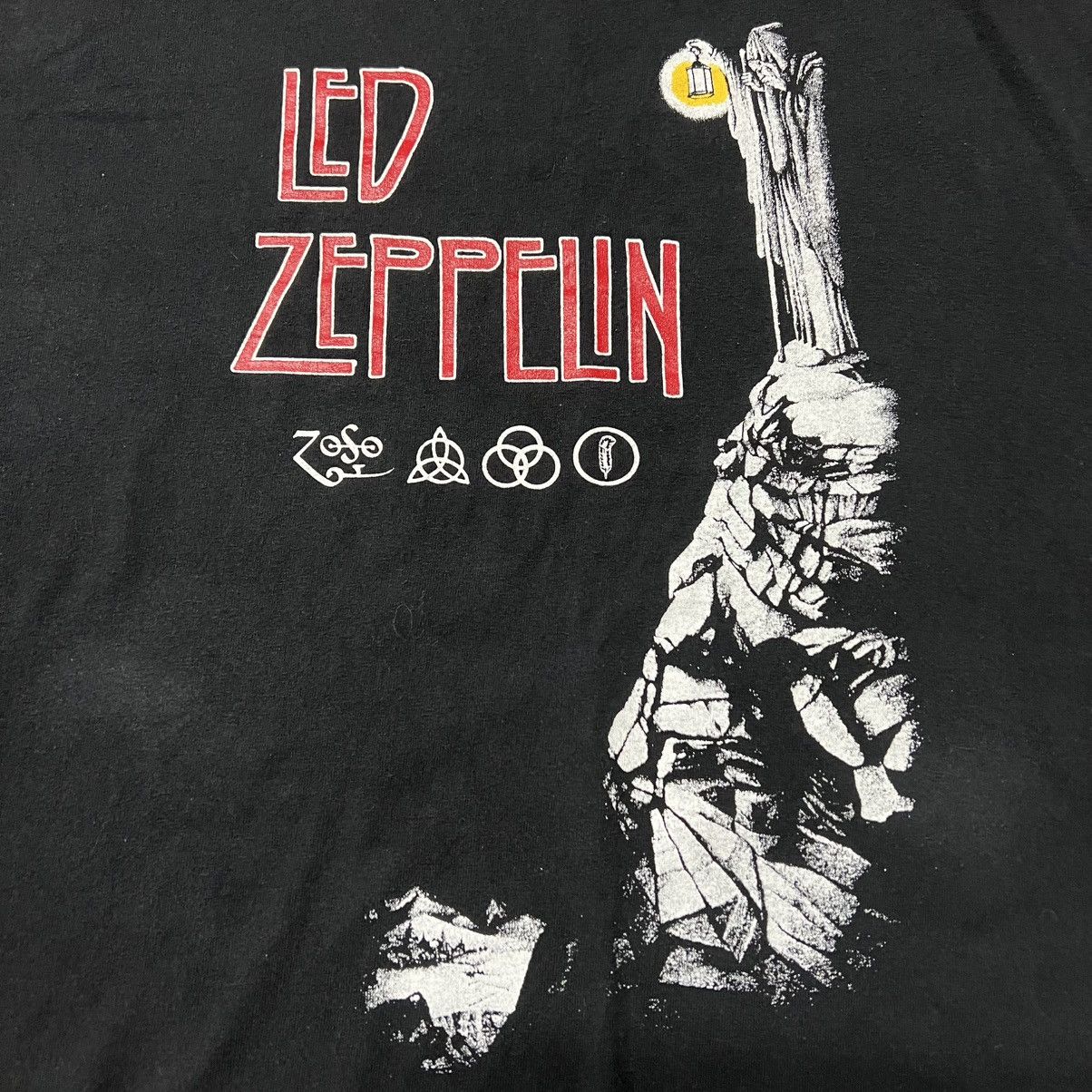 Band Tees × Vintage Vintage 2000’s Led Zeppelin Band T-Shirt Size US XL / EU 56 / 4 - 4 Thumbnail