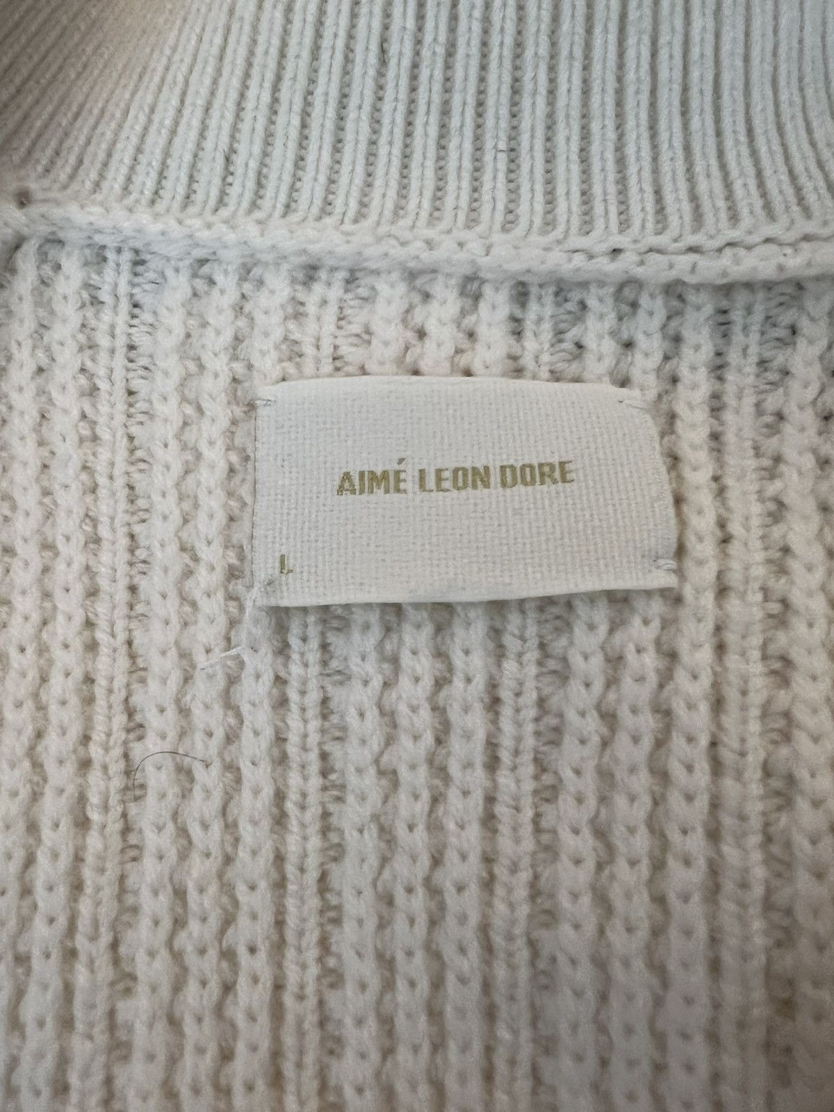 Aime Leon Dore 24AW ALD Merino Half-Zip Knit Pullover L Size US L / EU 52-54 / 3 - 4 Thumbnail