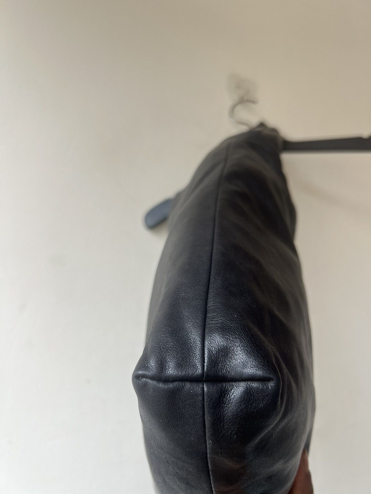 Leather B. Stuff Japan Nappa Black Leather Shoulder Bag Size ONE SIZE - 20 Thumbnail