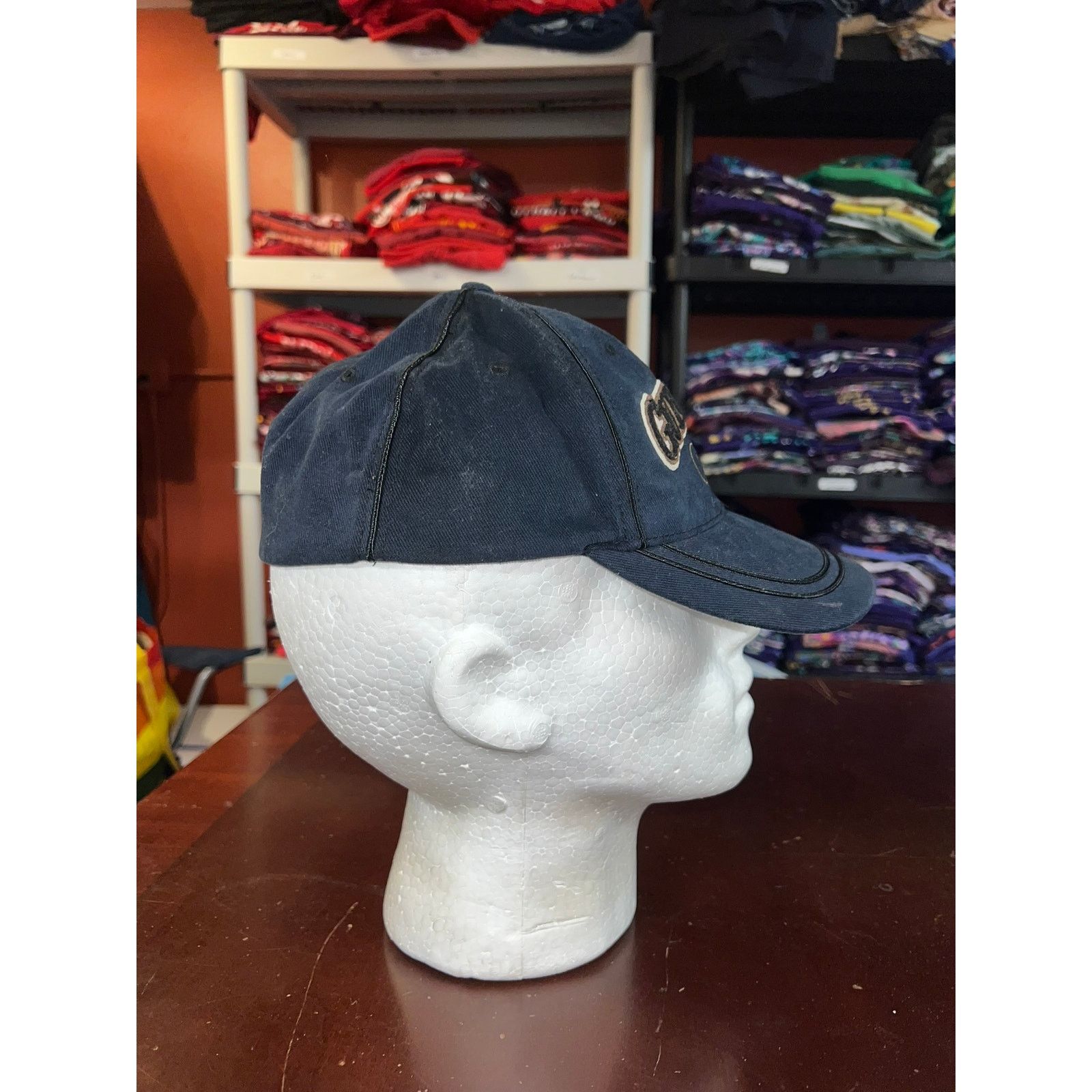 Vintage Guinness Hat Blue Alcohol Graphic Blue Baseball Style Cap Size ONE SIZE - 6 Thumbnail