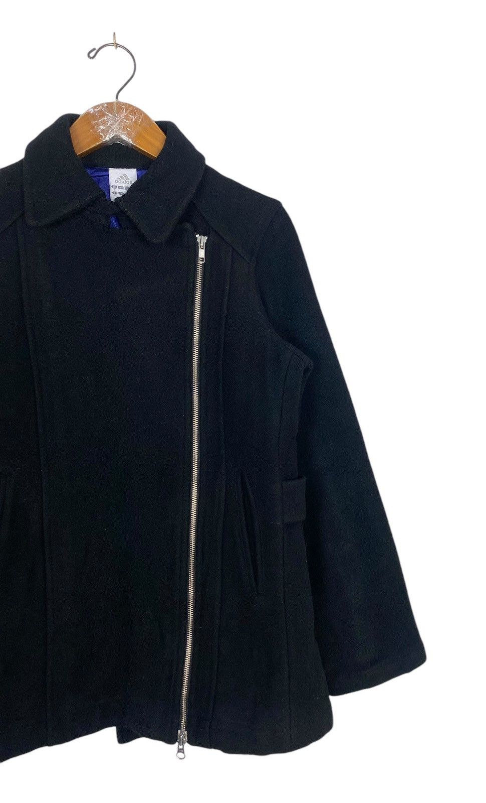 Adidas Rare‼️ Vintage Adidas Wool Coat Size S / US 4 / IT 40 - 3 Thumbnail
