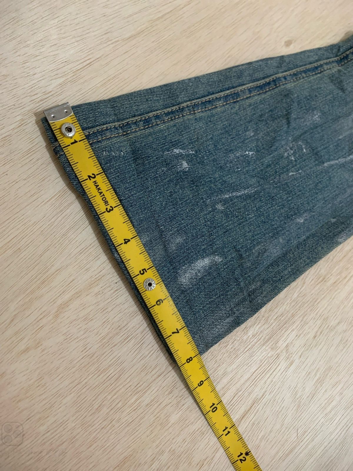If Six Was Nine × Japanese Brand Distressed Jeans Flare L.A Denim Ifsixwasnine style bootcut Size US 29 - 12 Thumbnail