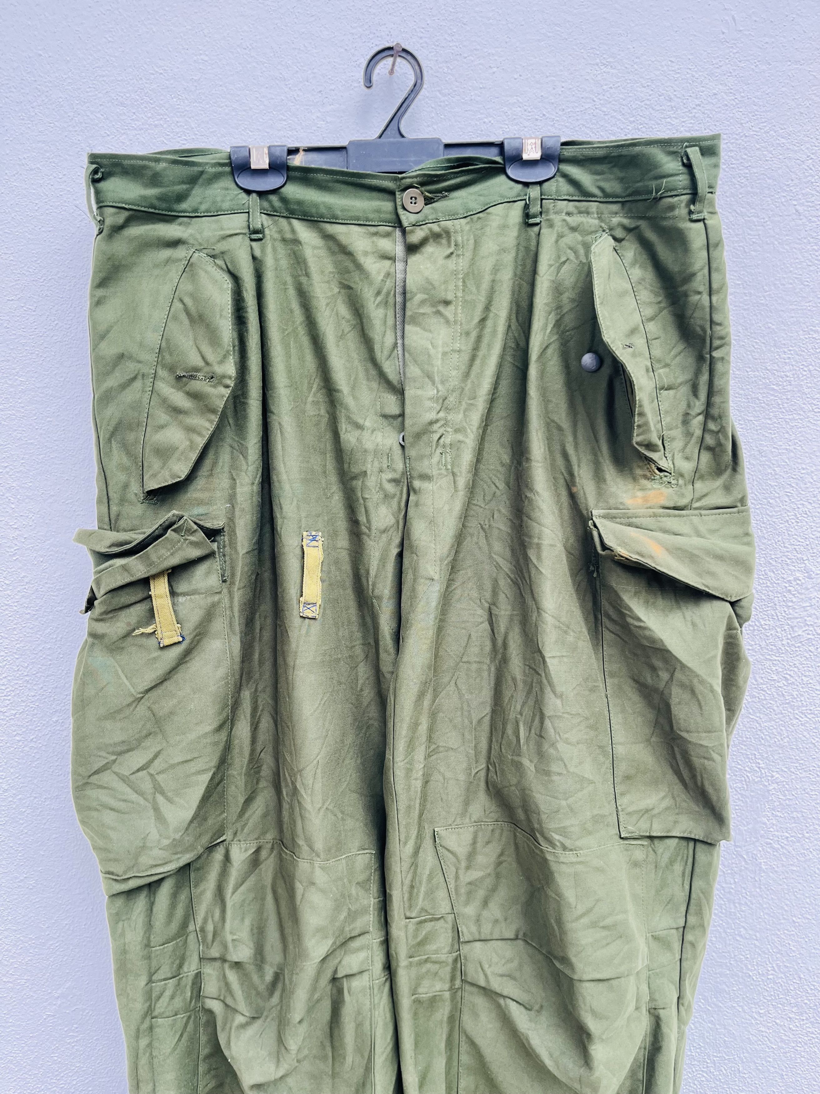 Vintage Vintage 80s Military Army Streetwear Fashion Style Size US 37 - 3 Thumbnail