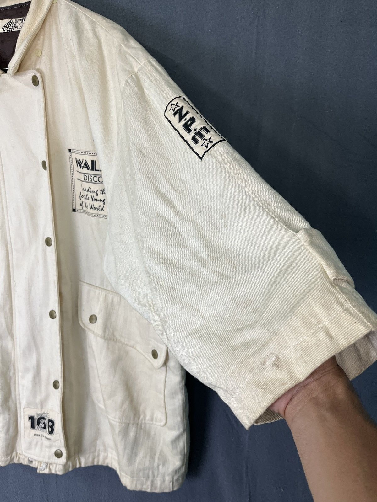 Japanese Brand BBC Club Baggy Duck Canvas Chore Jacket Size US XL / EU 56 / 4 - 9 Thumbnail