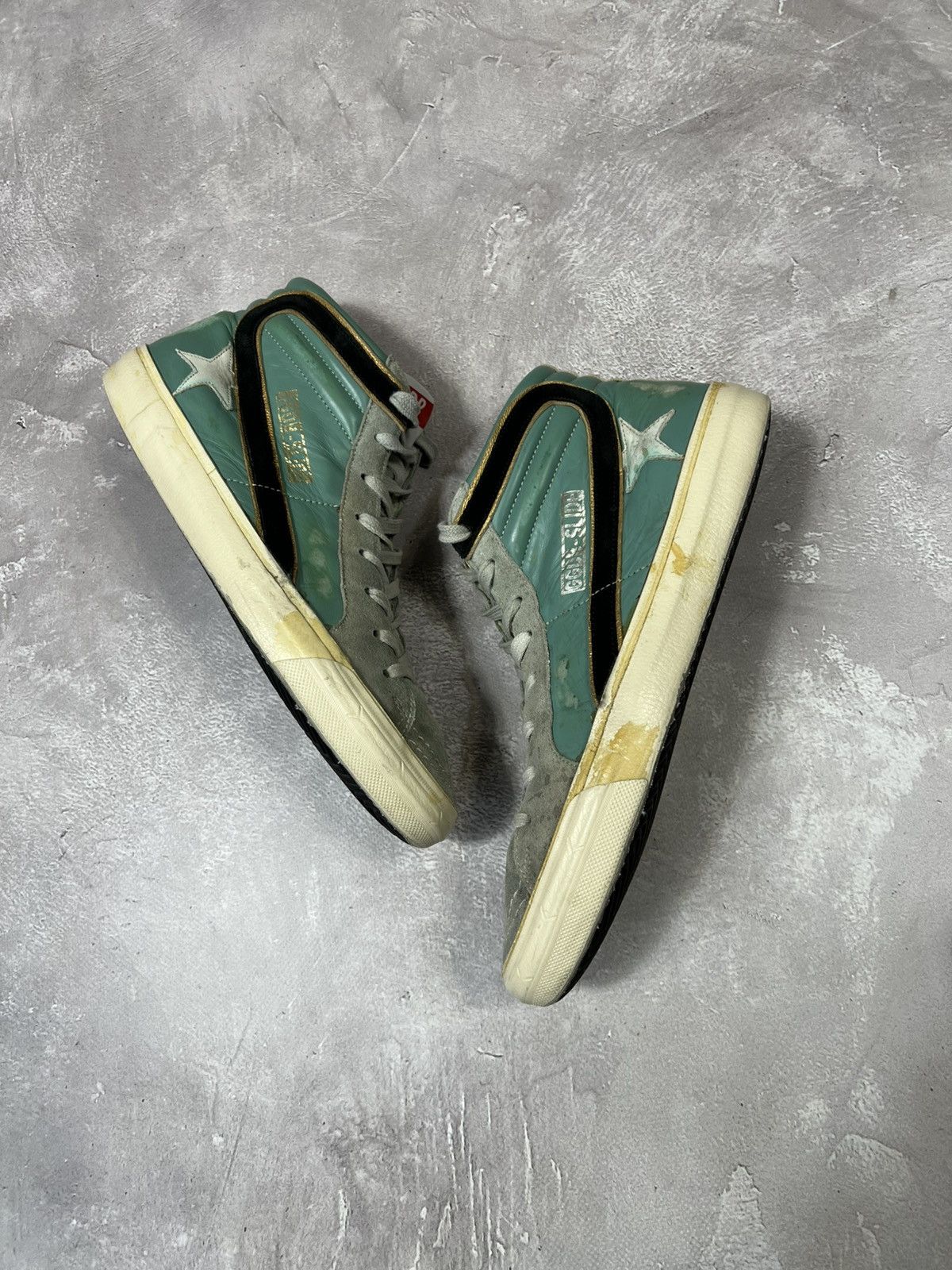 Golden Goose × Vintage Vintage Golden Goose Slide Distressed Sneakers Size US 8 / EU 41 - 5 Thumbnail