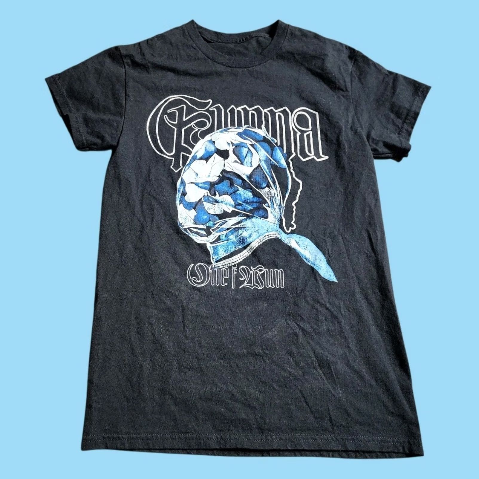 Gildan Mens S GUNNA WUN World Tour 2024 T Shirt One of Wun Rap Tee Concert Double Sided Black 100% Cotton Gildan Short Sleeve Tee Mens Size US S / EU 44-46 / 1 - 2 Thumbnail