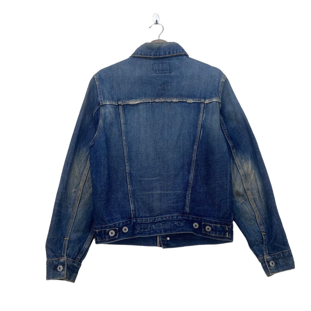 Gap × Vintage Made in Italy Gap Trucker Distressed Western Jacket Size US XS / EU 42 / 0 - 3 Thumbnail
