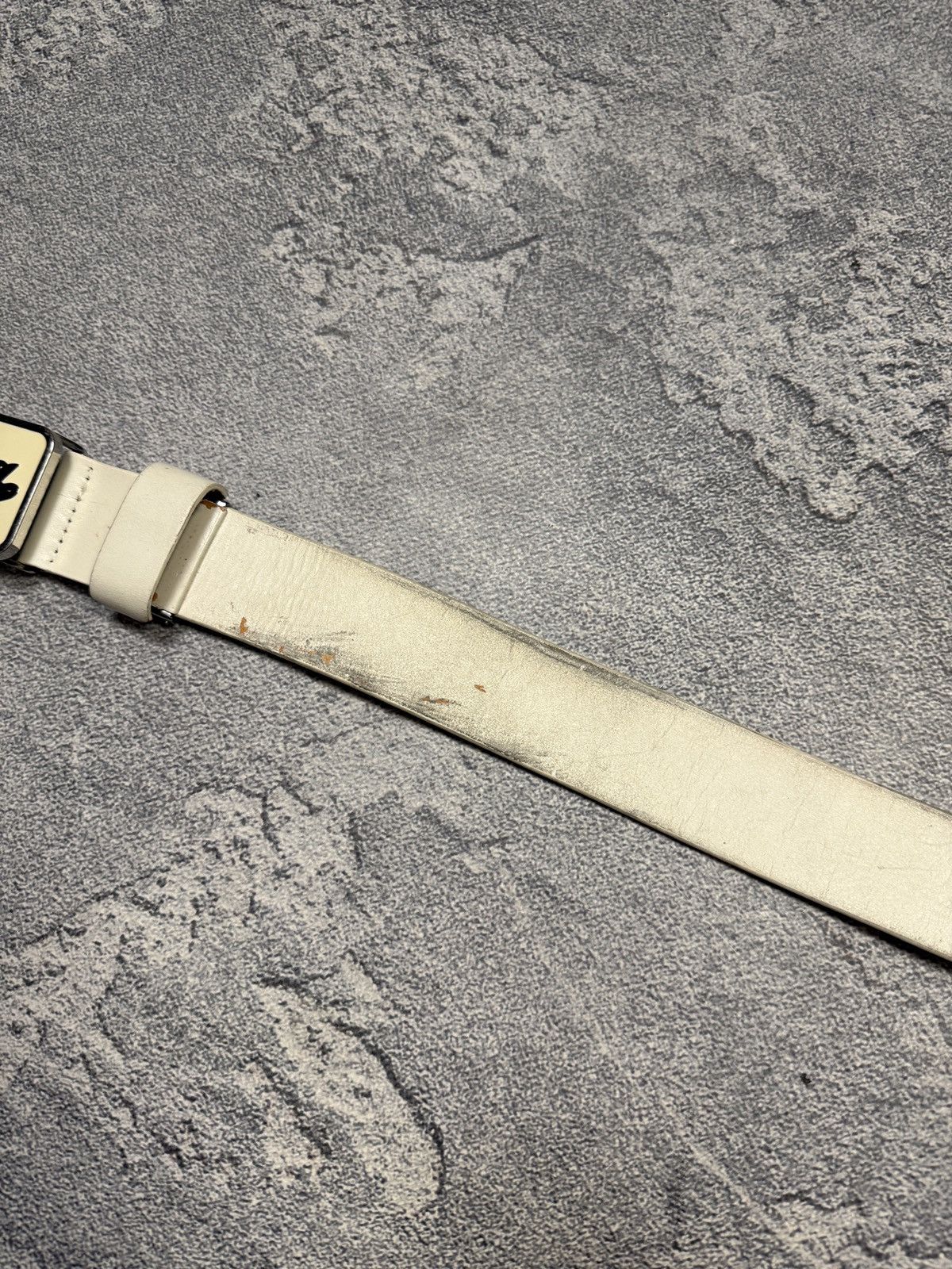 Puma Leather belt Puma Buckle Vintage Logo Puma Size ONE SIZE - 3 Thumbnail