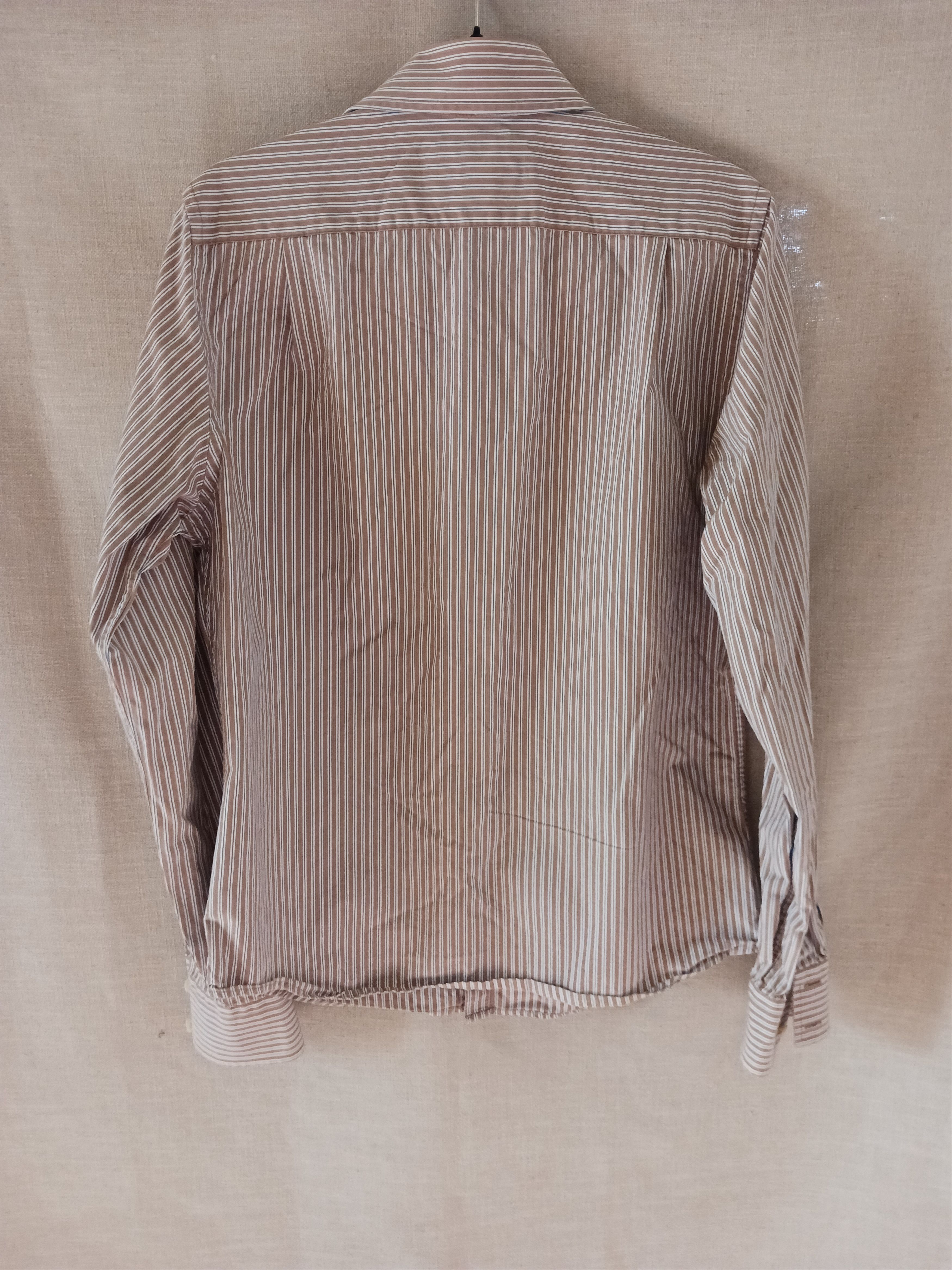 Abercrombie & Fitch Vintage 90's Men's Long Sleeve Striped Shirt Size US M / EU 48-50 / 2 - 2 Thumbnail