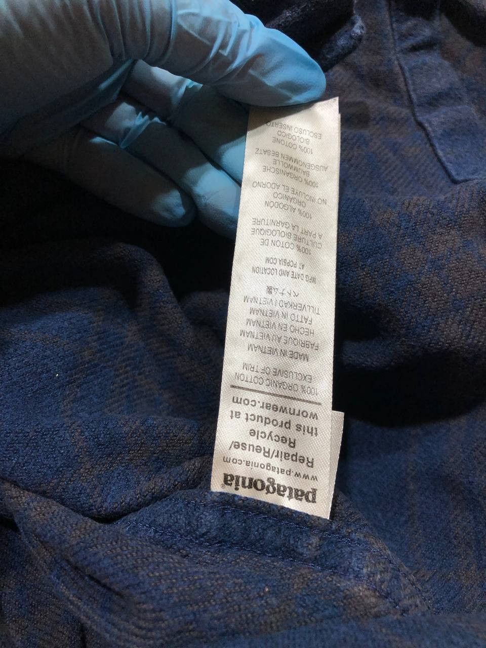 Patagonia PATAGONIA Plaid Flannel Shirt Cotton Camp Outdoor READ Size US L / EU 52-54 / 3 - 3 Thumbnail