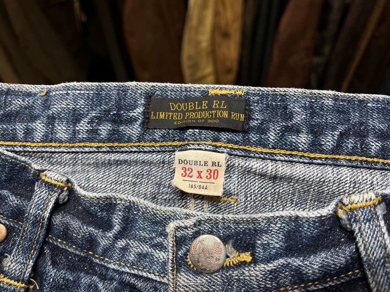 RRL Ralph Lauren RRL Ralph Lauren Limited edition washed denim jeans Size US 32 / EU 48 - 3 Thumbnail