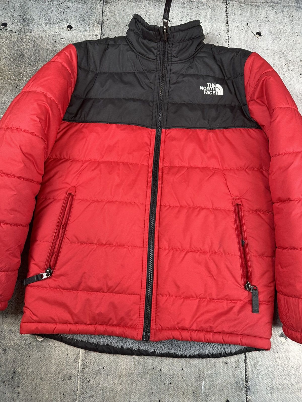 The North Face The North Face Reversible Fleece Jacket Polar Nuptse Size XS / US 0-2 / IT 36-38 - 12 Thumbnail
