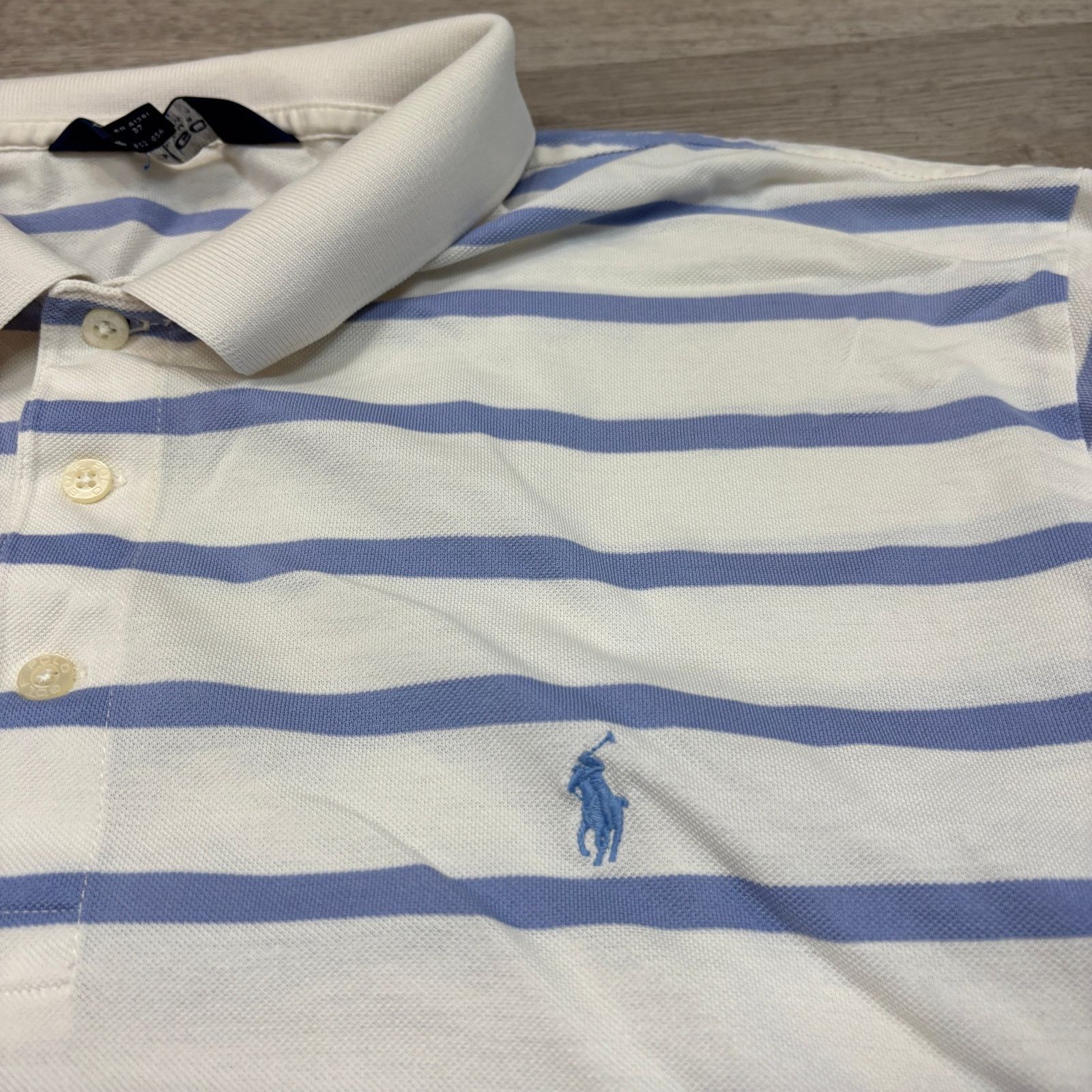 RLX Ralph Lauren Polo Golf Ralph Lauren Pima Cotton Stripe Polo Men's XL Size US XL / EU 56 / 4 - 3 Thumbnail