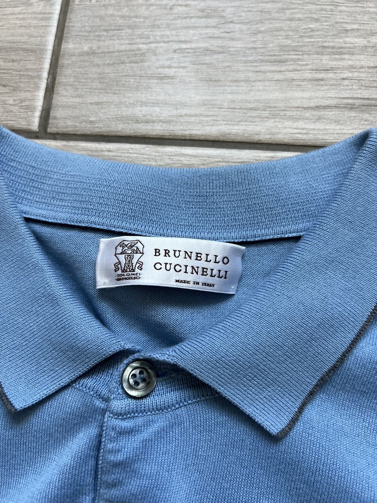 Brunello Cucinelli RARE Luxury Brunello Cucinelli T-Shirt Size US L / EU 52-54 / 3 - 6 Thumbnail