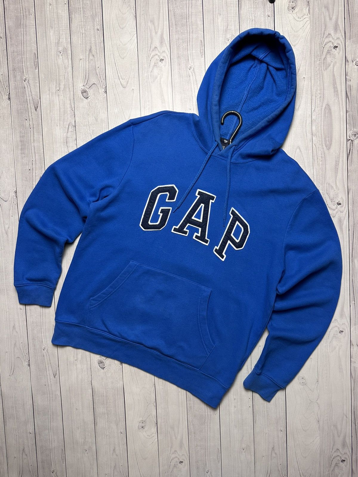 Other Vintage Gap hoodie blue big logo size M Size US M / EU 48-50 / 2 - 1 Thumbnail