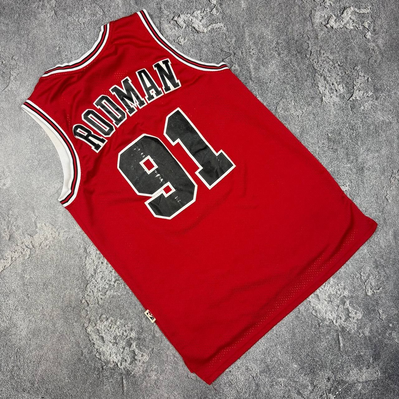 Adidas Adidas NBA Chicago Bulls Dennis Rodman Jersey Size US M / EU 48-50 / 2 - 11 Thumbnail