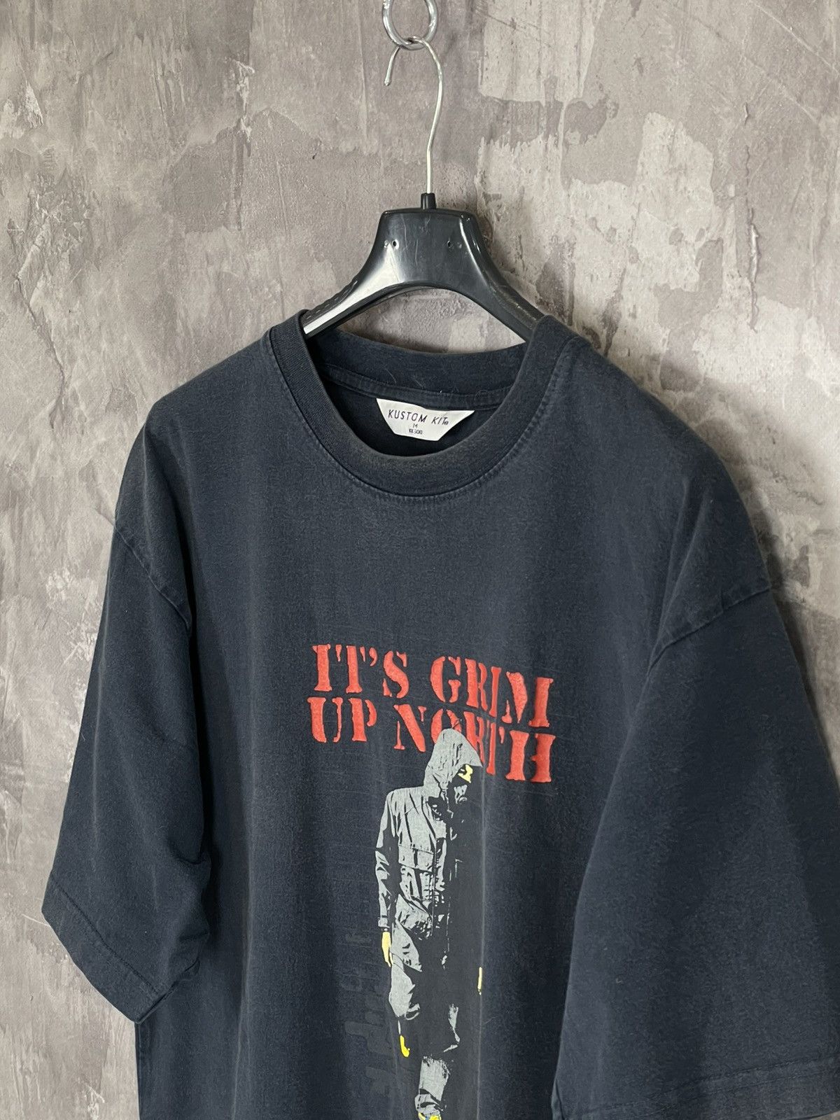 Vintage Vintage Drill It’s Grim Up North Graphic Print T shirt Size US M / EU 48-50 / 2 - 6 Thumbnail