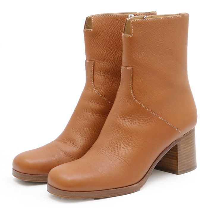 Hermes Hermes Hermes Leather Boots Leather Shoes DUTY FREE for USA Size ONE SIZE - 1 Thumbnail