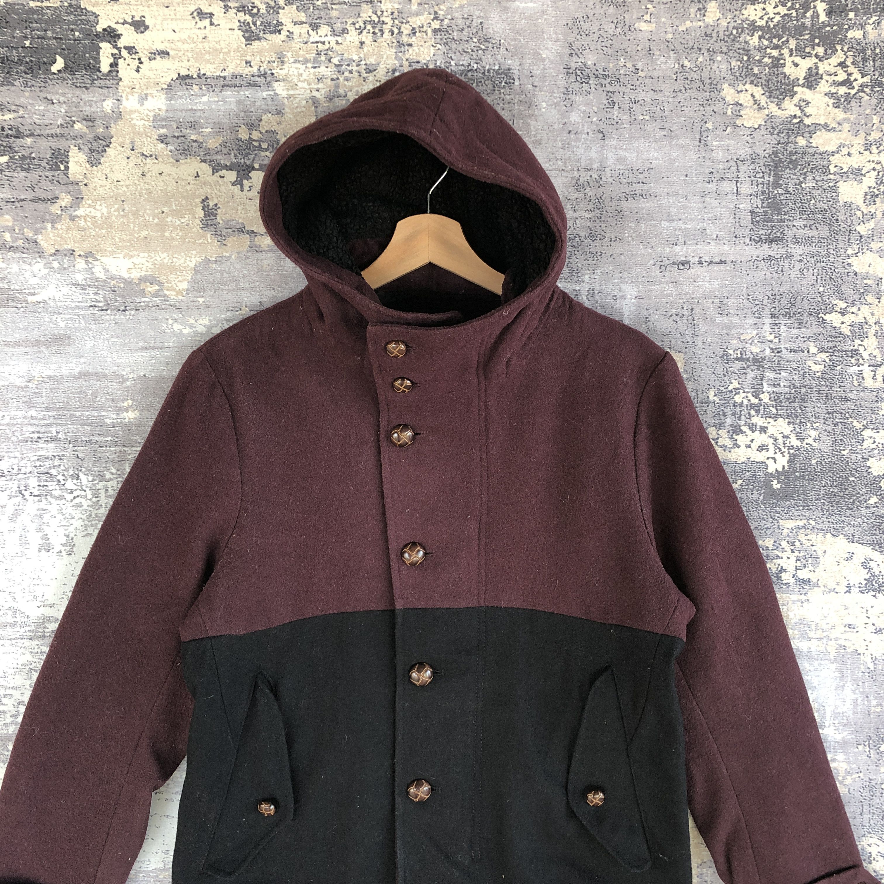 Japanese Brand × Vintage Vintage 6 Rageblue Hoodie Jacket Japanese Parka Wool Jackets Size US S / EU 44-46 / 1 - 3 Thumbnail