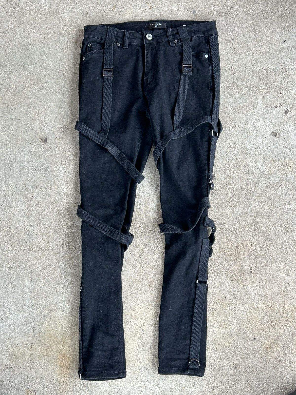 SERENEDE Serenede Jeans Black Denim Sz 32 Size US 32 / EU 48 - 1 Thumbnail