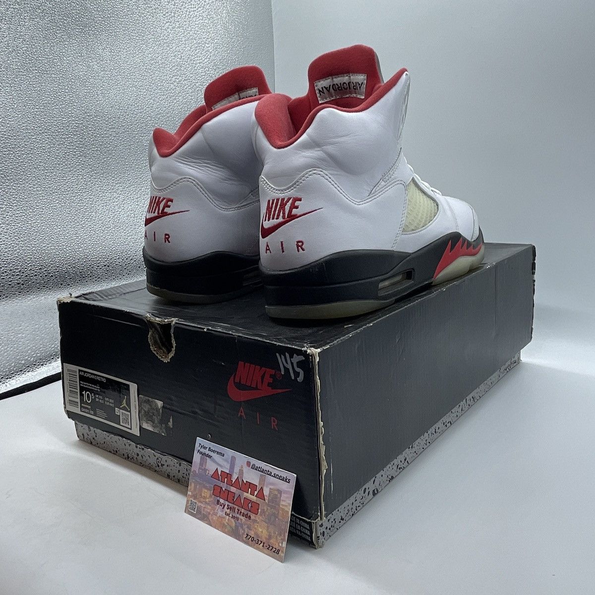 Jordan Brand Air Jordan 5 fire red Size US 10.5 / EU 43-44 - 5 Thumbnail