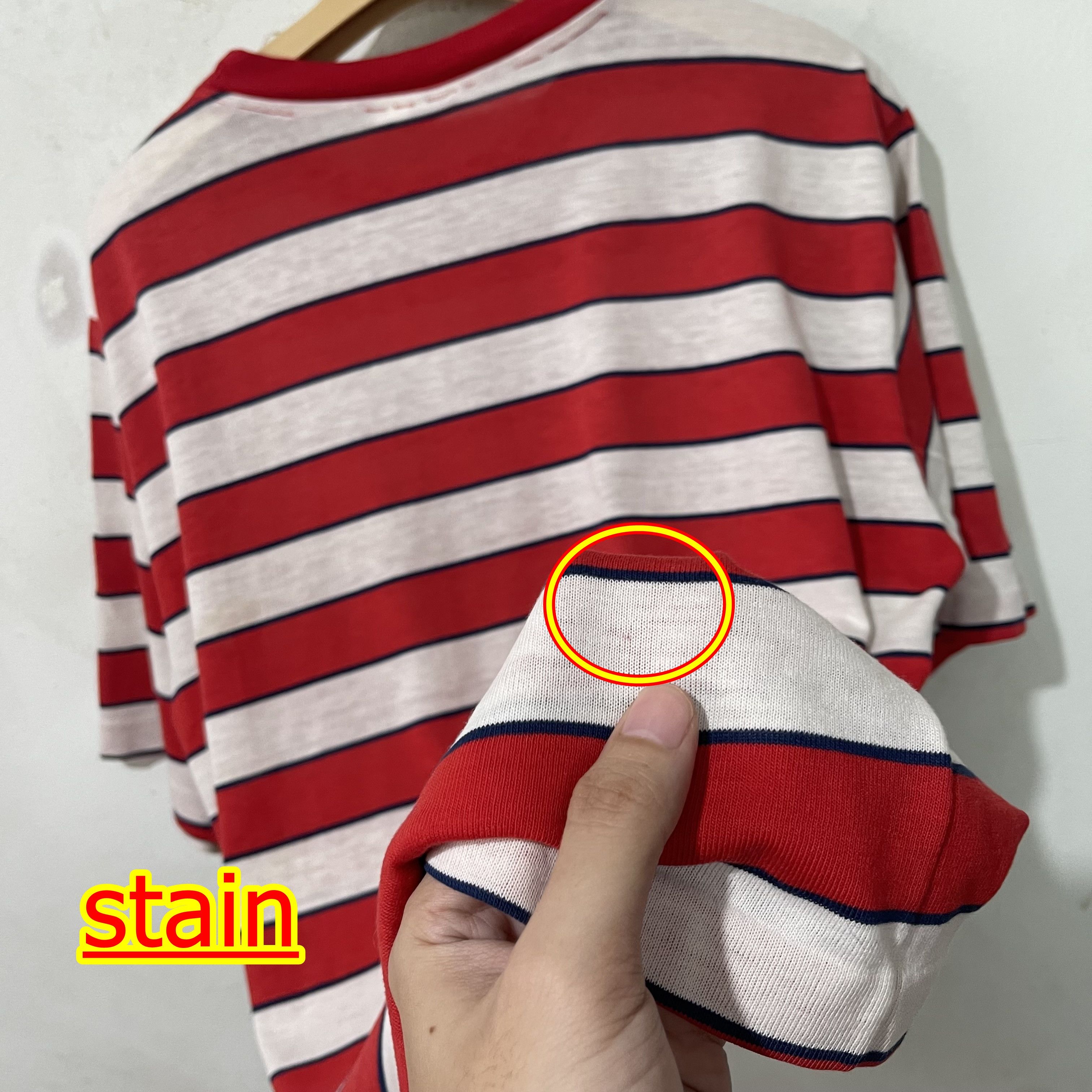 Vintage Vintage 90s Striped Shirt Size US L / EU 52-54 / 3 - 6 Thumbnail