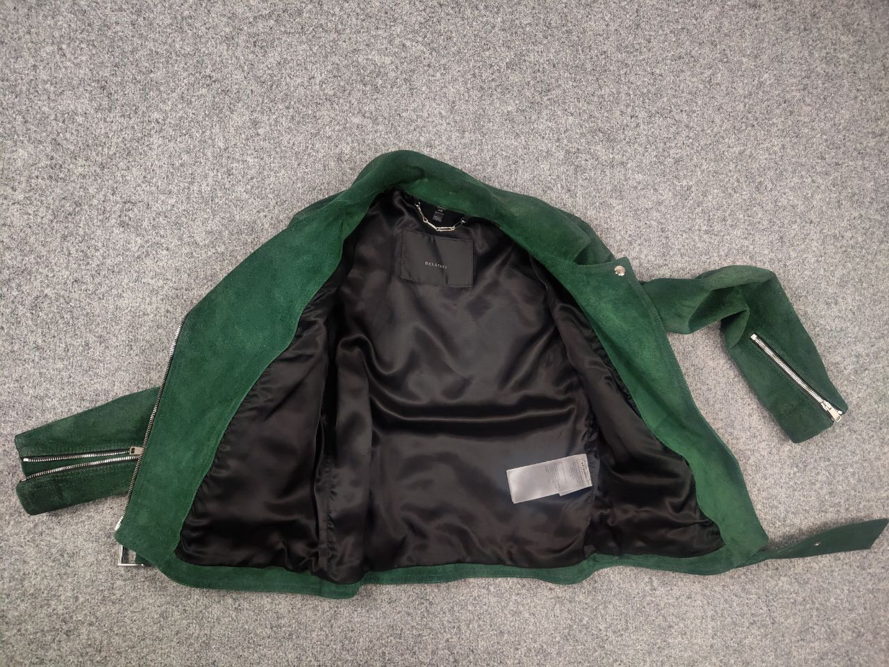Belstaff Belstaff Elkstone Suede Leather Biker zip Jacket Vintage Size S / US 4 / IT 40 - 15 Thumbnail