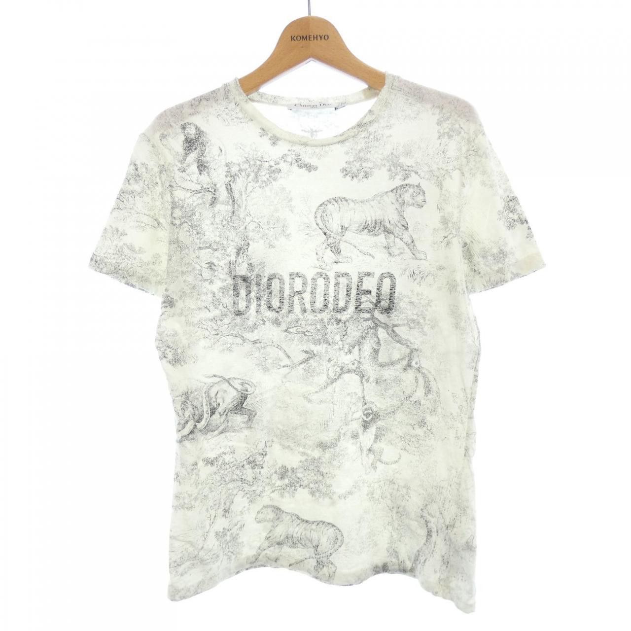 Dior Dior Christian Dior TOILE DE JOUY T Shirt Textile T-Shirts 913T03JA428 DUTY FREE for USA Size ONE SIZE - 1 Thumbnail