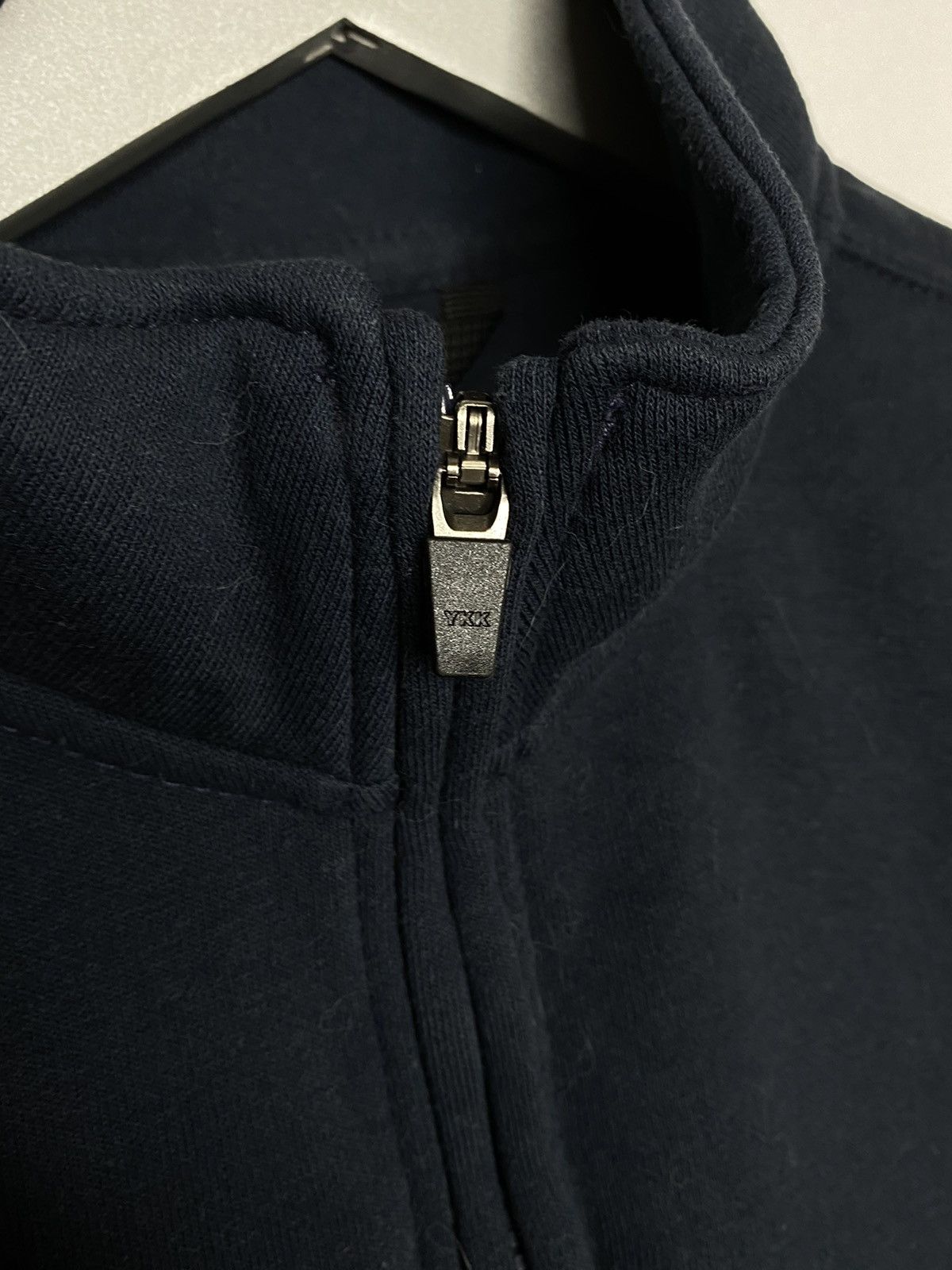Carhartt 1/3 Zip Sweatshirt Pullover Hoodie Sweater Navy Blue