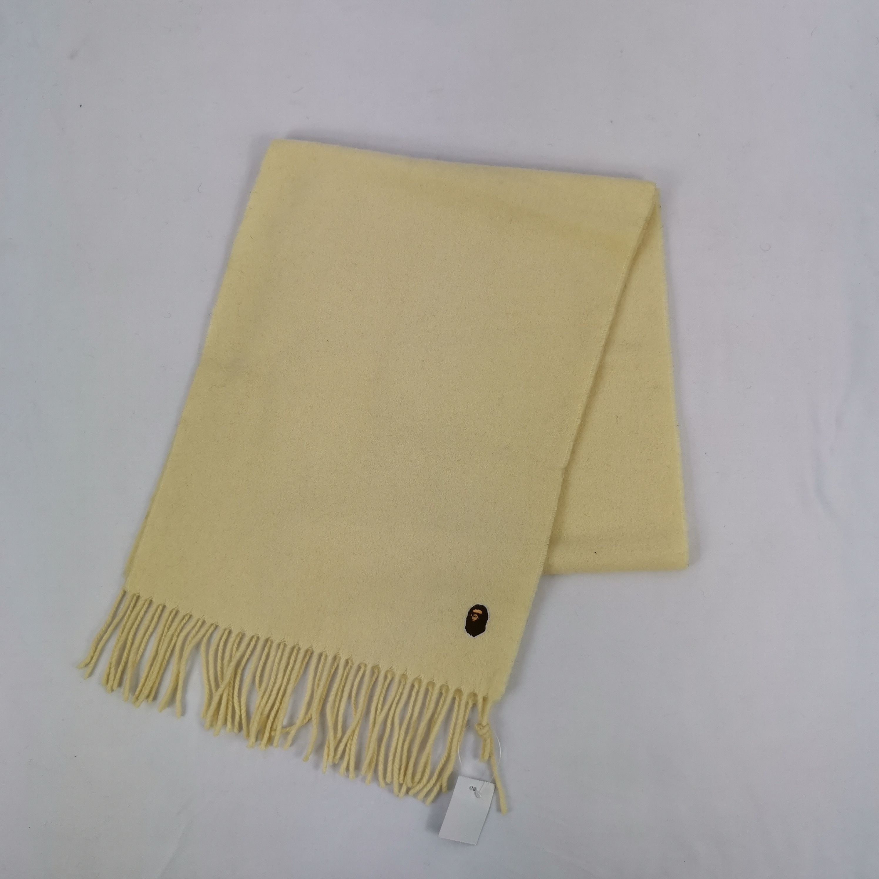Japanese Brand × Vintage Vintage A Bathing Ape BAPE Scarf Muffler Wool Scarves Size ONE SIZE - 3 Thumbnail