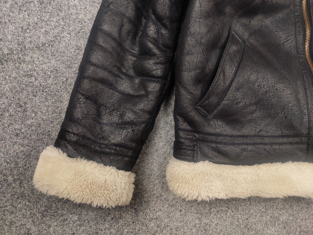 Alpha Industries Alpha Industries B3 Flying Faux Shearling Jacket Vintage Size US M / EU 48-50 / 2 - 7 Thumbnail