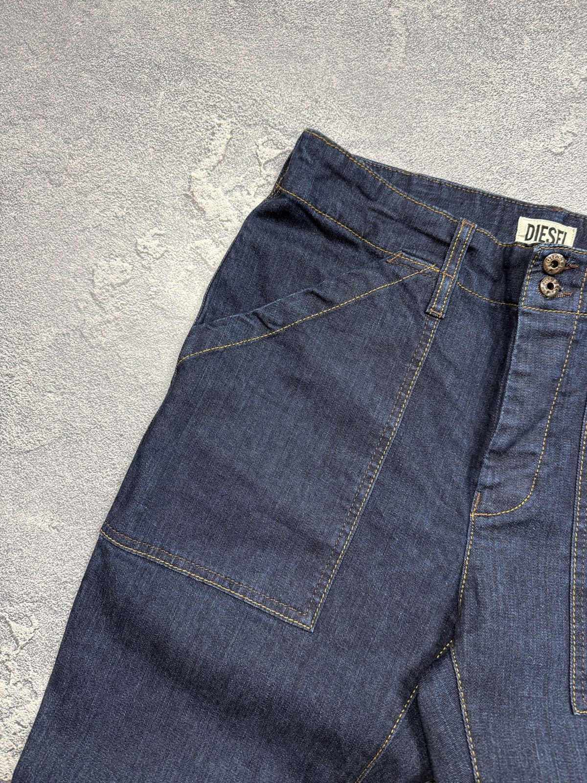 Diesel Y2K Diesel Jeans Rare Pocket Size US 27 - 6 Thumbnail